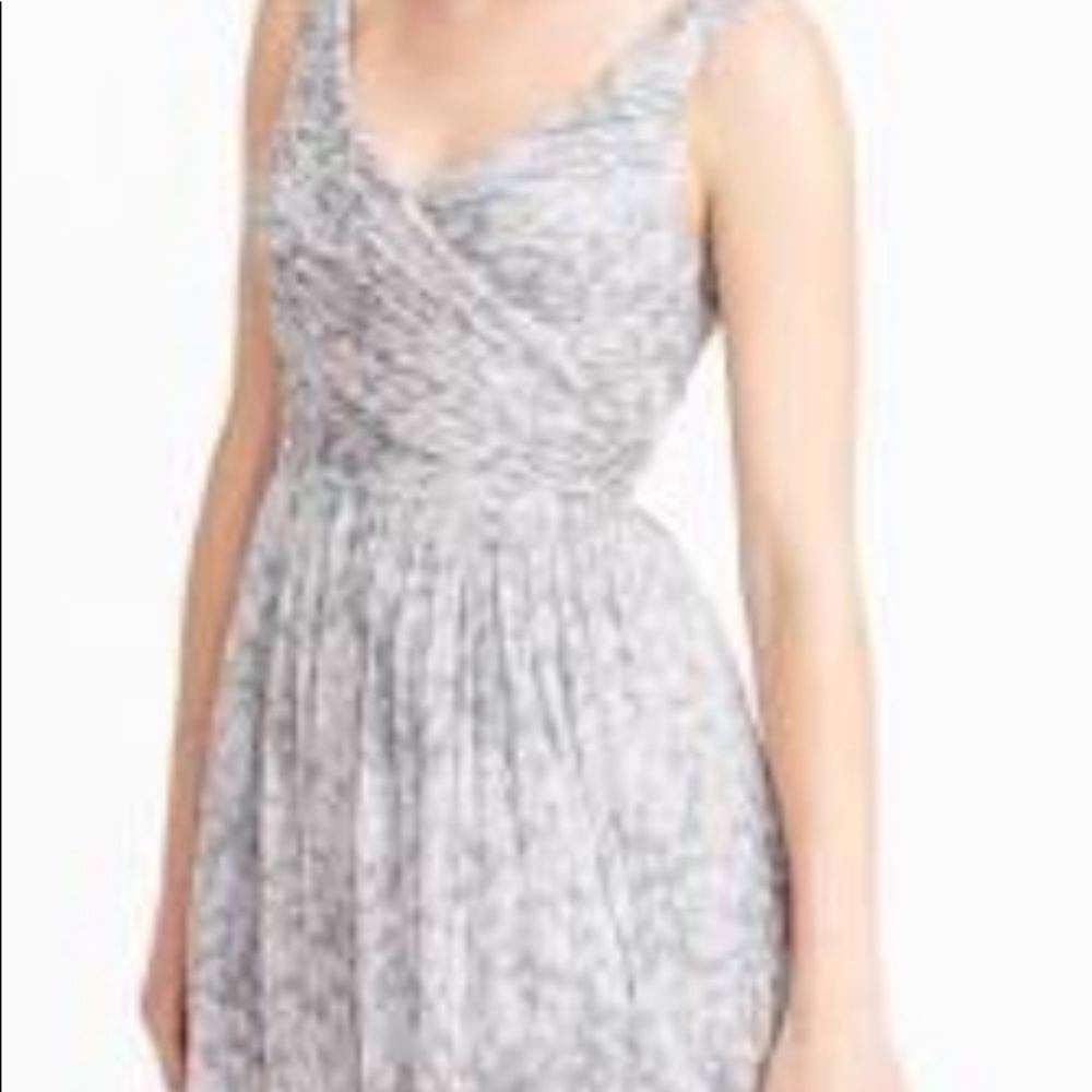 New with tags J Crew Silk Chiffon Marbella Gown
